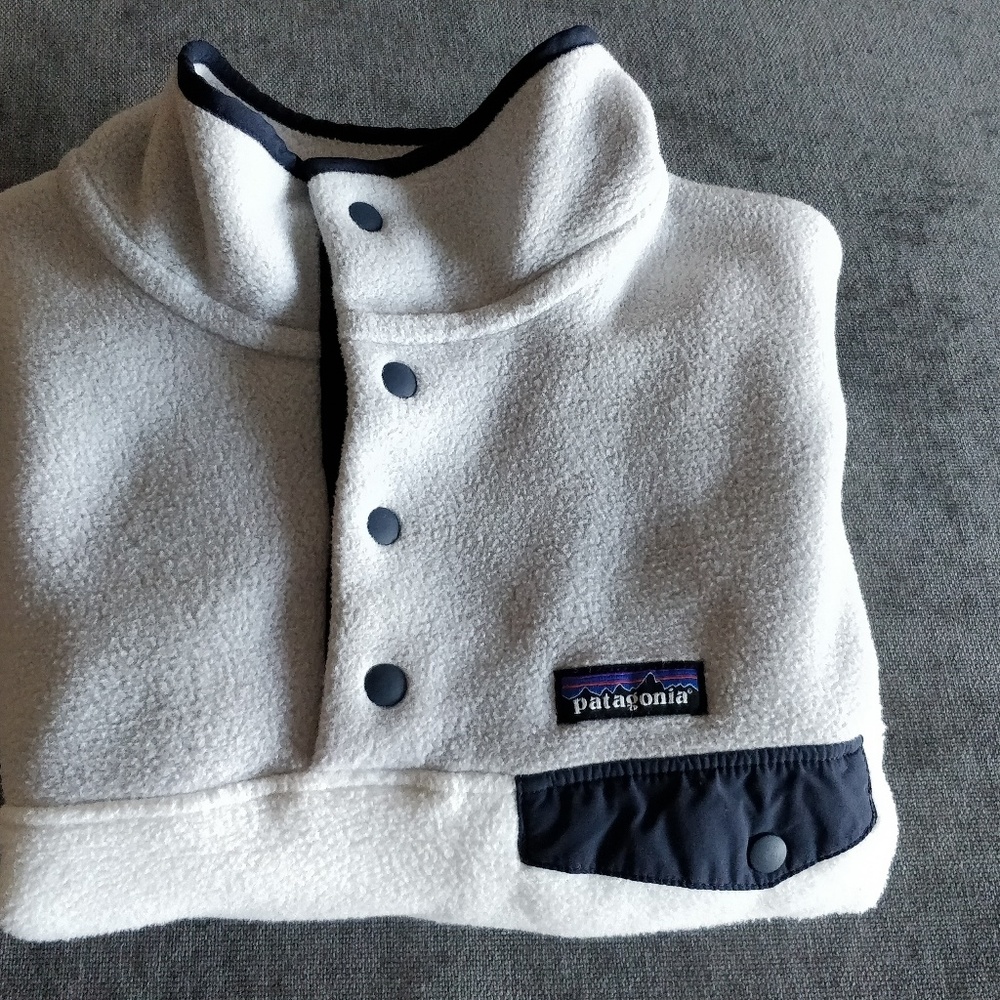 Patagonia Women’s Pullover Synchilla White